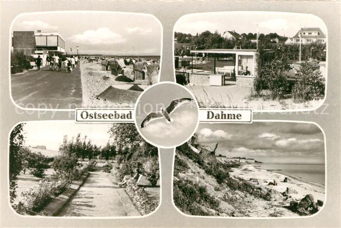 Dahme Ostseebad Holstein Promenade Bungalow Strandpartie