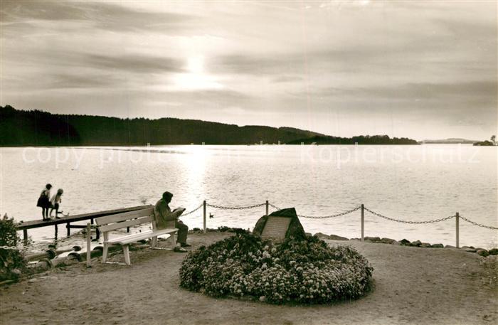 Malente-Gremsmuehlen Abendstimmung am Dieksee