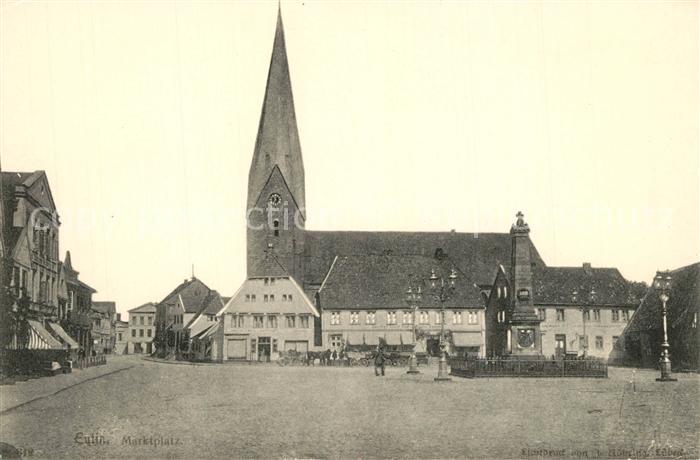 Eutin Marktplatz Kirche