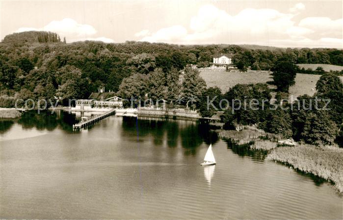 Sielbeck Holsteinische Schweiz Ukleisee Fliegeraufnahme
