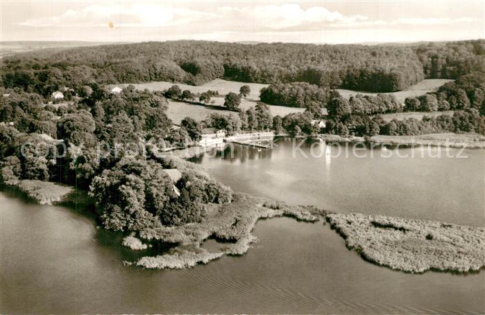Sielbeck Holsteinische Schweiz Ukleisee Fliegeraufnahme