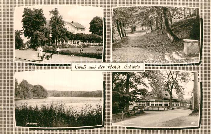 Holsteinische Schweiz Hotel Uklai Opferstein Ukleisee Forsthaus