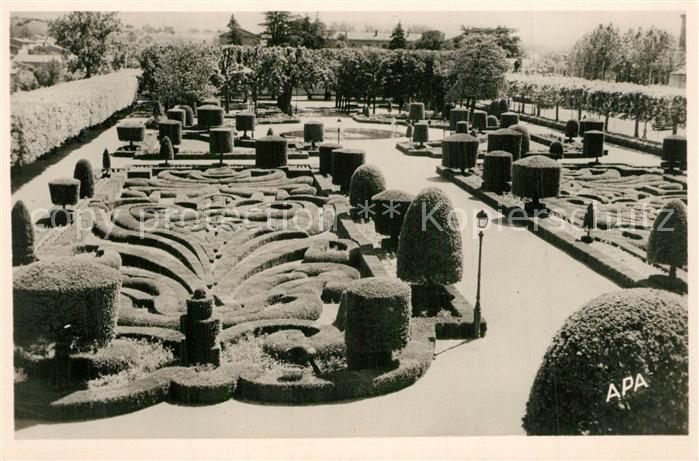 Castres Tarn Jardin de l’Eveche dessine par Le Notre