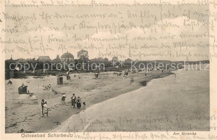 Scharbeutz Ostseebad Strandpartie