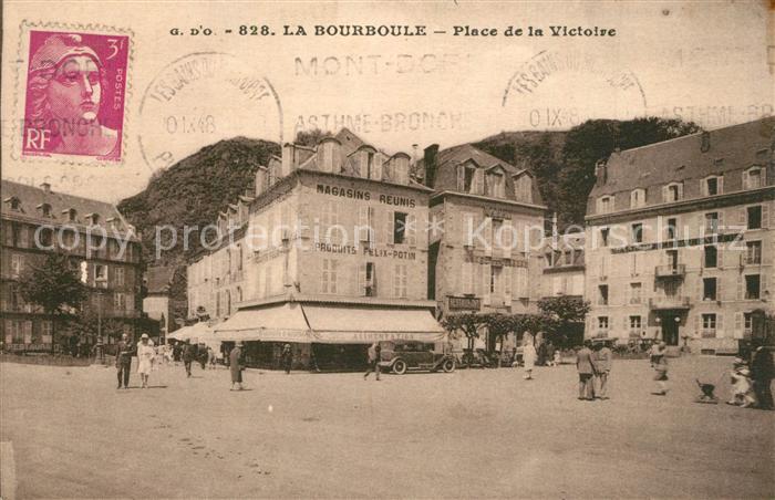 La Bourboule Place de la Victoire