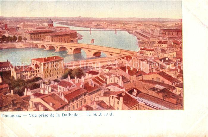 Toulouse Haute-Garonne Vue prise de la Dalbade