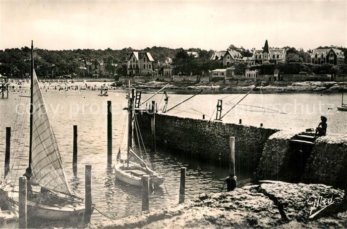 Saint-Palais-sur-Mer La Plage vue du Port