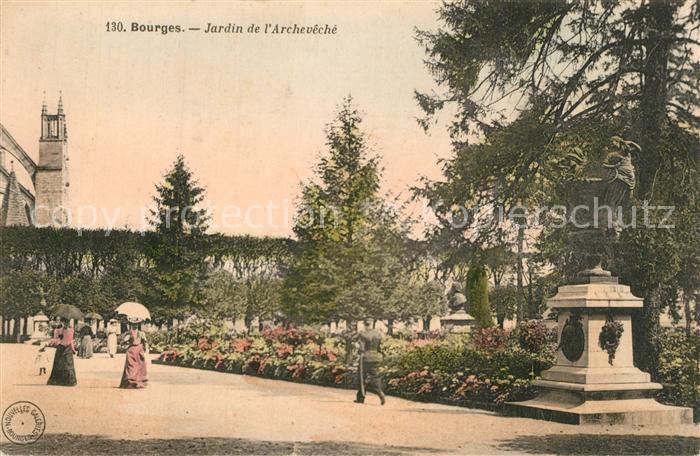 Bourges Jardin de l'Archeveche