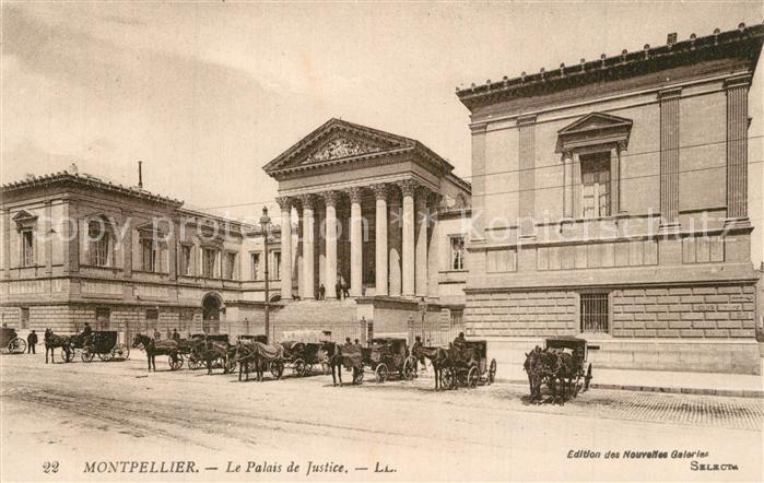 Montpellier Herault Le Palais de Justice