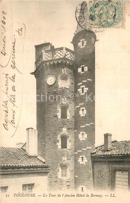 Toulouse Haute-Garonne La Tour de l’Ancien Hotel de Bernuy