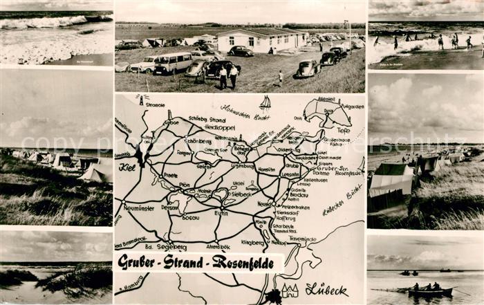 Grube Holstein Camping Clause Strandpartien Karte