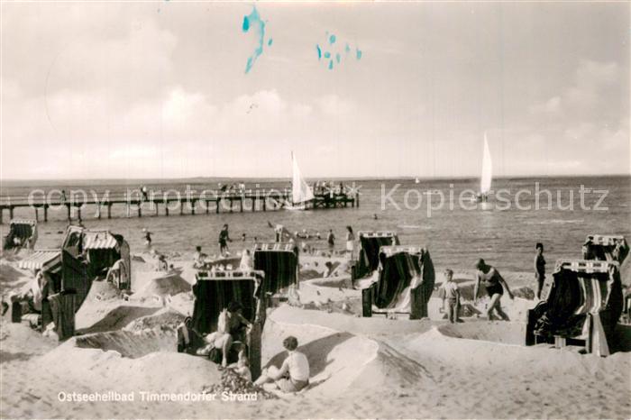 Timmendorfer Strand Seebruecke Strand