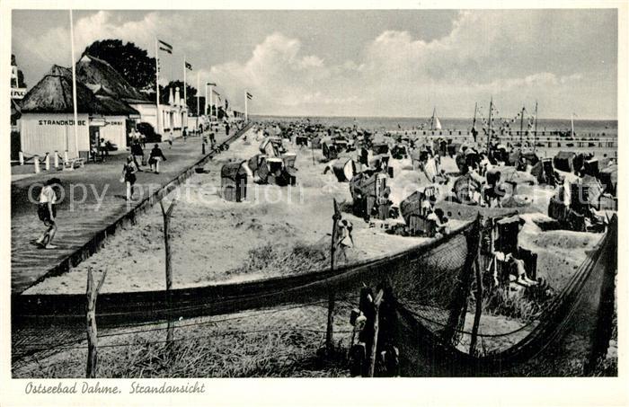 Dahme Ostseebad Holstein Strandpartie