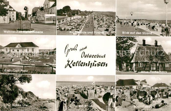 Kellenhusen Ostseebad Wahrzeichen Promenade Strand Minigolf Altes Fischerhaus Ho