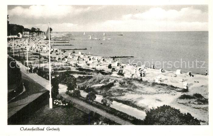 Groemitz Ostseebad Strandpartie