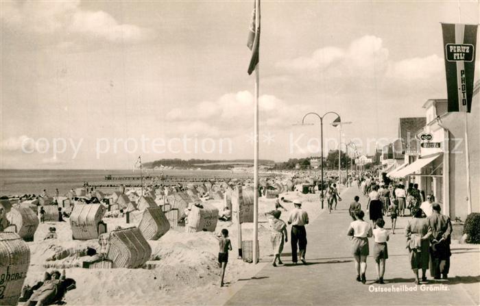Groemitz Ostseebad Strandpromenade