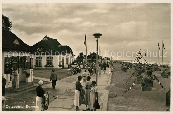 Dahme Ostseebad Holstein Strandpromenade