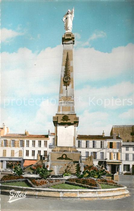 Rochefort sur Mer Le Monument de la Victoire