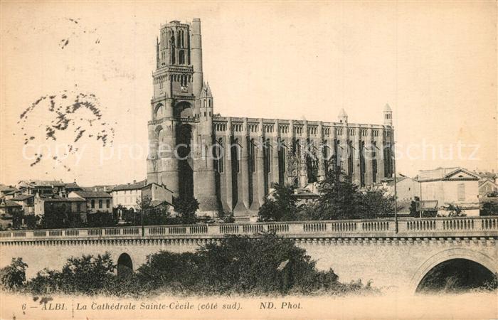 Albi Tarn La Cathedrale Sainte Cecile