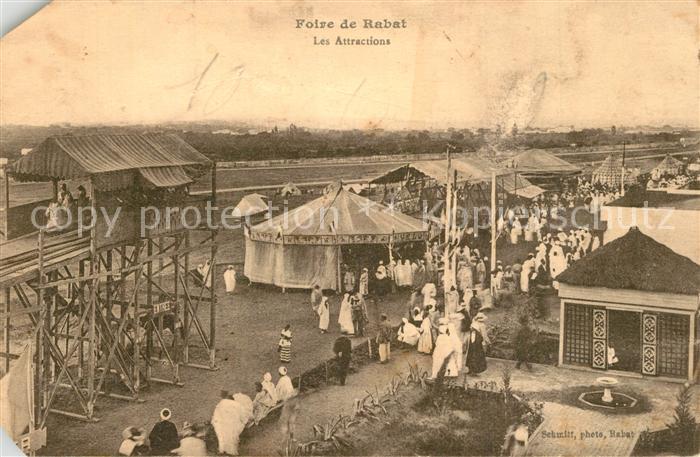 Rabat Marokko Foire de Rabat Les Attractions