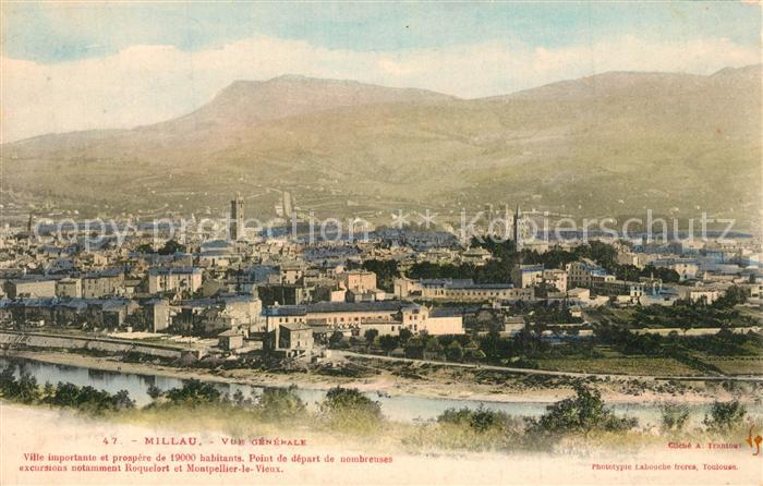 Millau Aveyron Vue generale