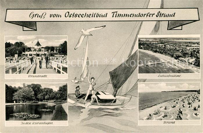 Timmendorfer Strand Strandhalle In den Kuranlagen Luftaufnahme Strand