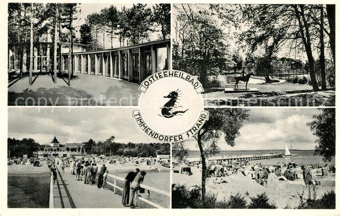 Timmendorfer Strand Strandhalle Park Seebruecke