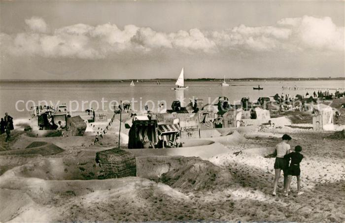 Scharbeutz Ostseebad Strandpartie