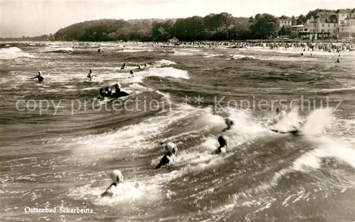 Scharbeutz Ostseebad Strand Wellenbaden