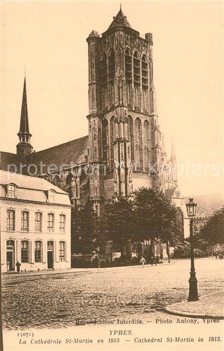 Ypern Ypres Cathedrale