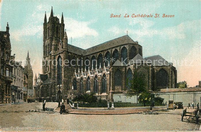 Gand Belgien Cathedrale