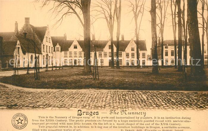 Bruges BRUGGE Belgie The Nunnery