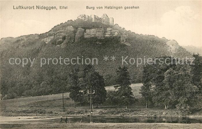 Nideggen Eifel Burg von Hetzingen