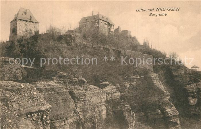 Nideggen Eifel Burgruine