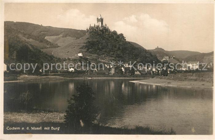 Cochem Mosel mit Burg