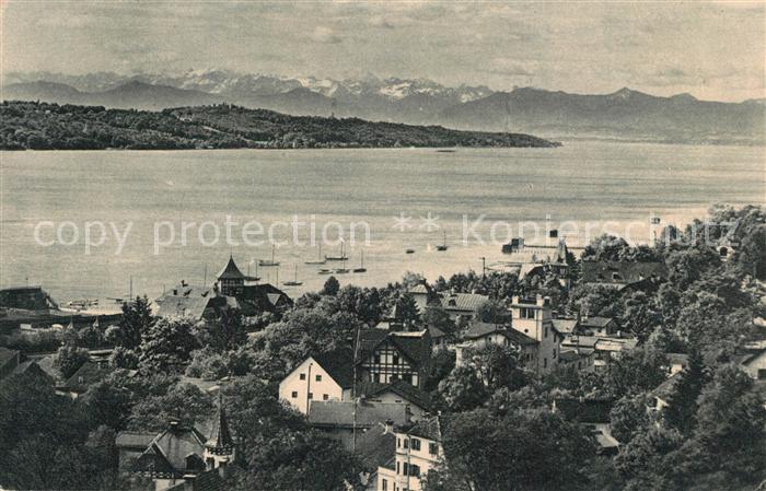 Starnberg mit See und Alpen