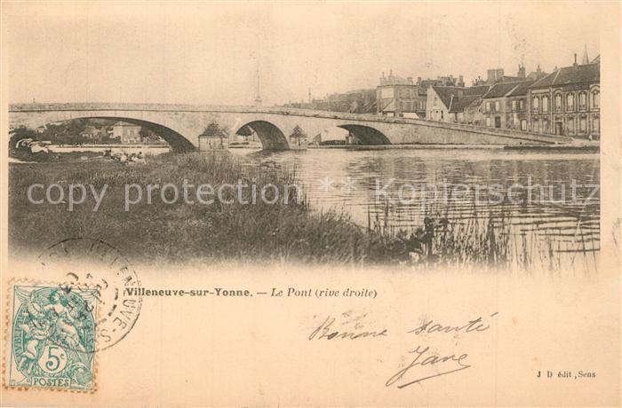 Villeneuve-sur-Yonne Pont