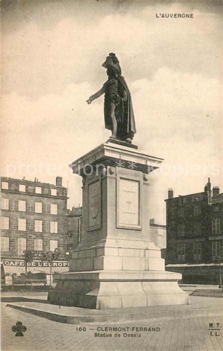 Clermont Ferrand Puy de Dome Statue de Desaix