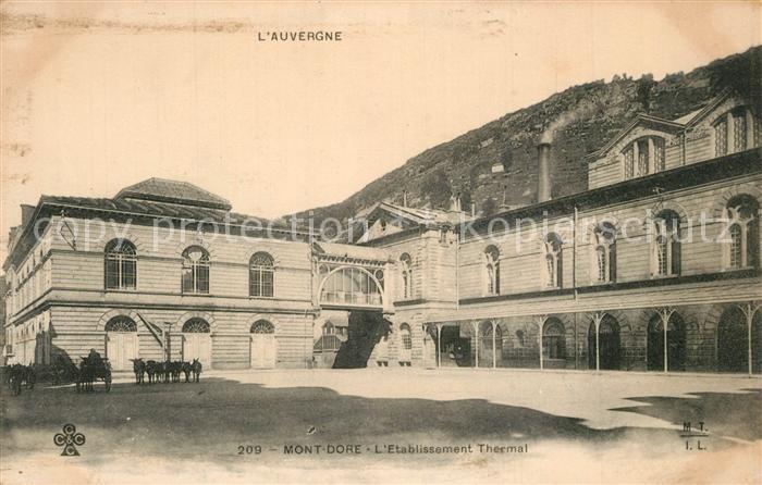 Mont-Dore Etablissement Thermal