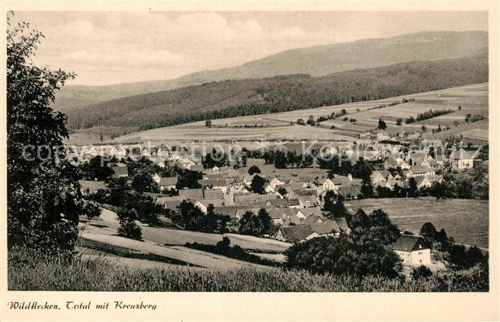 Wildflecken mit Kreuzberg