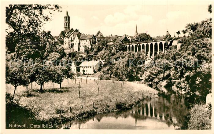 Rottweil Neckar Neckarpartie