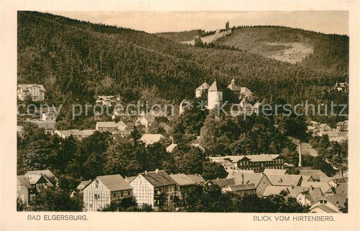 Bad Elgersburg Blick vom Hirtenberg