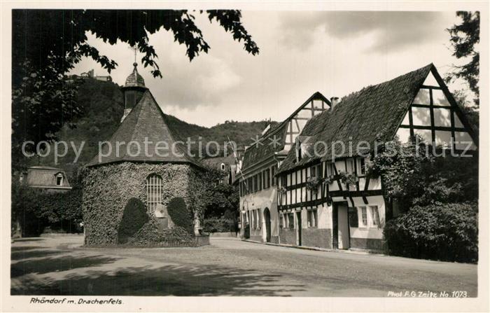 Rh?ndorf mit Drachenfels