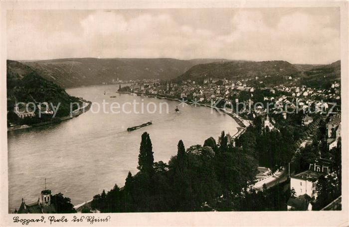 Boppard Rhein Fliegeraufnahme