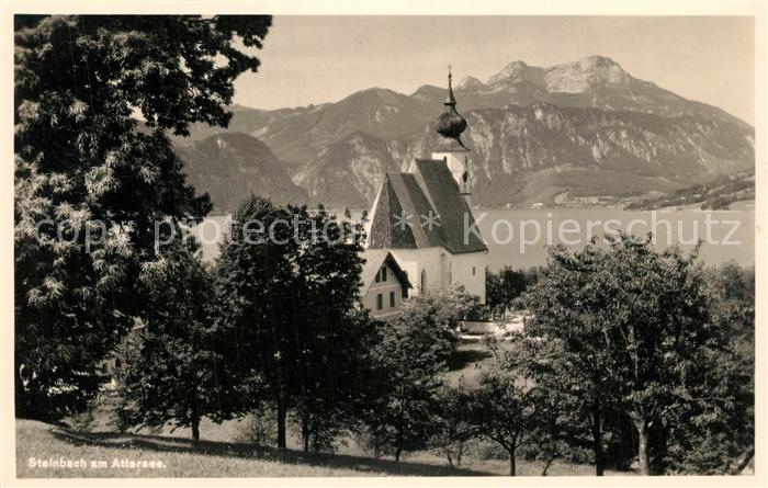 Steinbach Attersee Kirche See