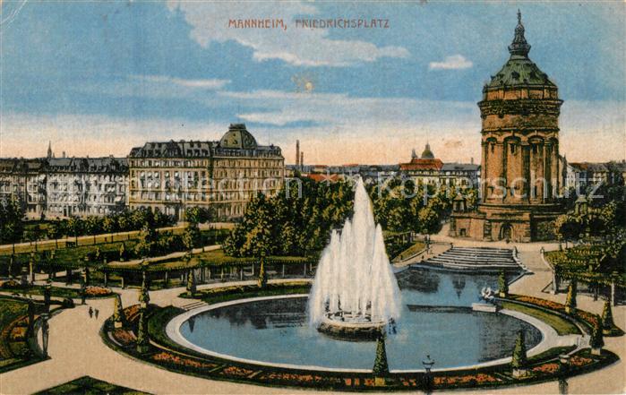 Mannheim Friedrichsplatz