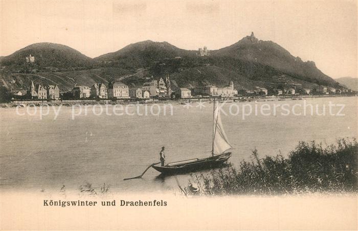 K?nigswinter mit Drachenfels