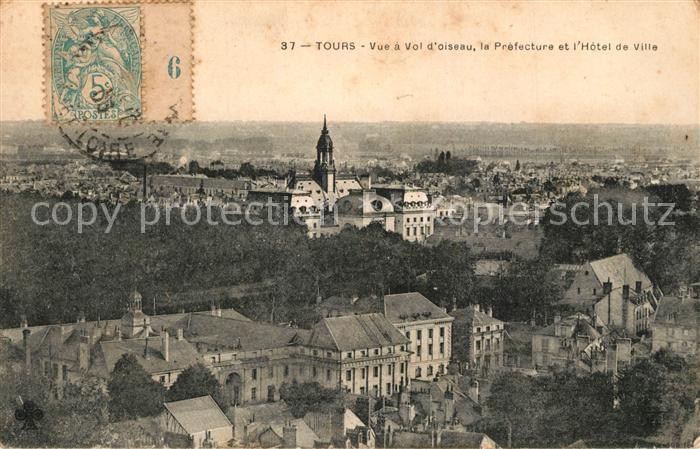 Tours Indre-et-Loire Prefecture Hotel de Ville