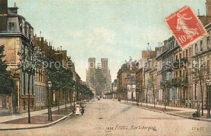 Reims Champagne Ardenne Rue Liebergier