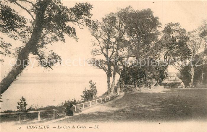 Honfleur La Cote de Grace